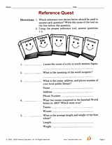 Research Activities Printables Slideshow